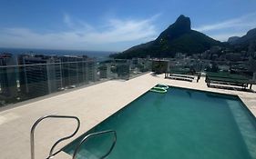 Leblon - Top Flat Leblon, Academia Vista Mar, Sauna e Arrumação Diária - True Rio
